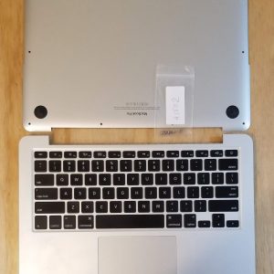 Grd A MacBook Pro 13 A1502 2014 Top Case Keyboard Battery 84% TrackPad Bottom Cover
