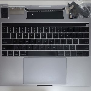 Grd A MacBook Pro A1989 13 Space Gray Top Case Keyboard Touchpad Battery 90%