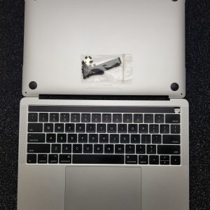 Grd A MacBook Pro 13" A1706 Silver Top Case Keyboard Battery 97% TrackPad Cover