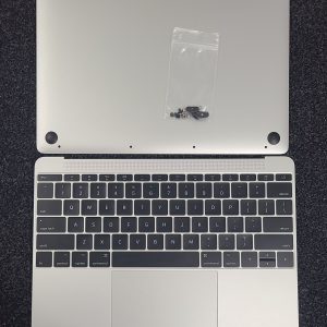 GRD A MacBook A1534 SILVER 2016 2017 12 Top/Bottom case Keyboard Touchpad 613-02547