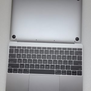 MacBook A1534 Gray 2016 2017 12 Top/Bottom case Keyboard Touchpad Battery 90%