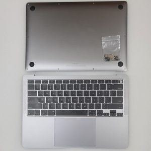 Grd A MacBook Air 13” A2337 M1 Top Case Gray Keyboard Touchpad Battery 95%