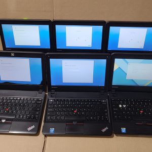 Lot of 6 Lenovo ThinkPad x131e Chromebook 11.6 Intel 1.5GHz 4GB RAM 16GB SSD