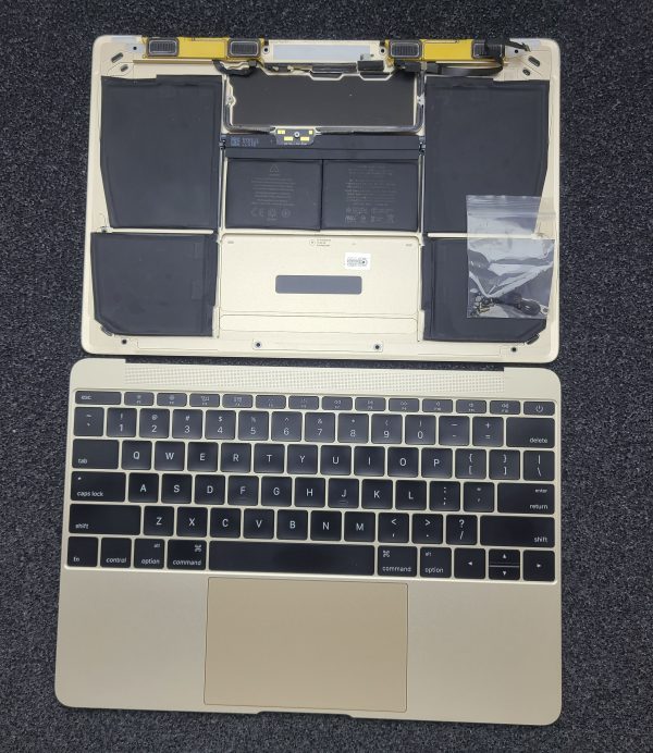 GRD B MacBook A1534 GOLD 2016 2017 12 Top/Bottom case Keyboard Touchpad Battery