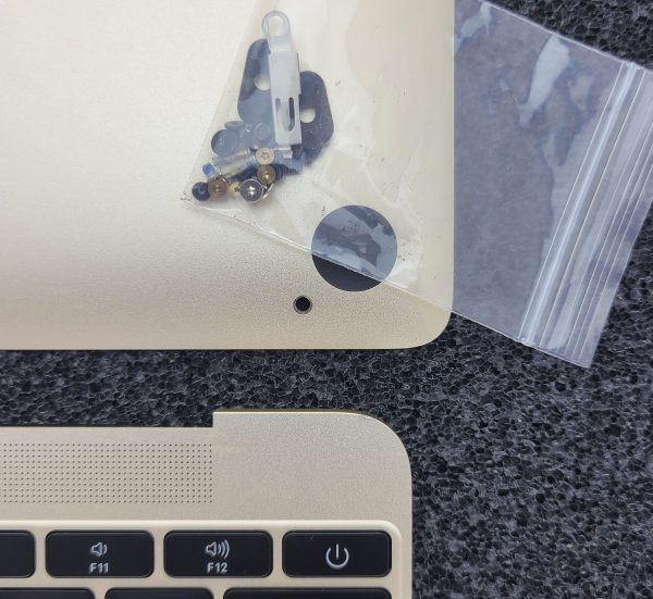 GRD B MacBook A1534 GOLD 2016 2017 12 Top/Bottom case Keyboard Touchpad Battery - Image 5