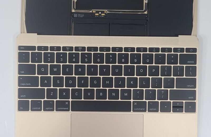 GRD B+ MacBook A1534 GOLD 2016 2017 12 Top/Bottom case Keyboard Touchpad Battery