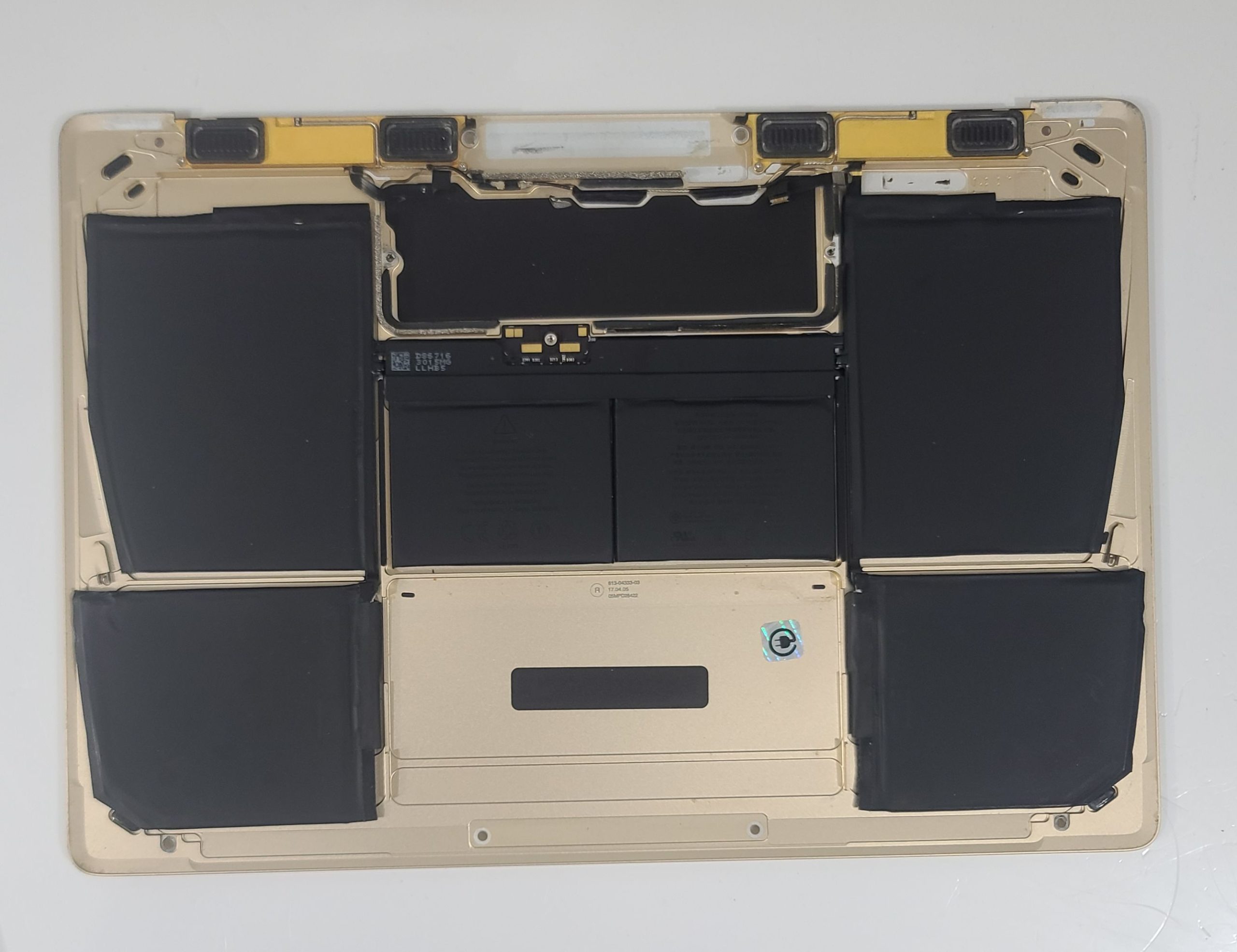 GRD B MacBook A1534 GOLD 2016 2017 12 Top/Bottom case Keyboard Touchpad Battery - Image 3