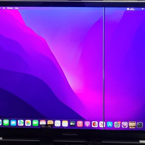 MacBook Pro A2141 2019 16" OEM LCD Screen Assembly Silver | Water Demage
