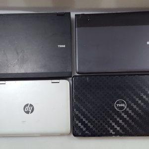 Lot of 4 Laptops Samsung NP300EC, Dell N5030, HP 13-a012c, Dell E5500 FOR PARTS