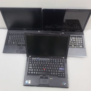 Lot of 3 Laptops IBM ThinkPad Z60t, Acer Aspire 5532, Dell Latitude E6400