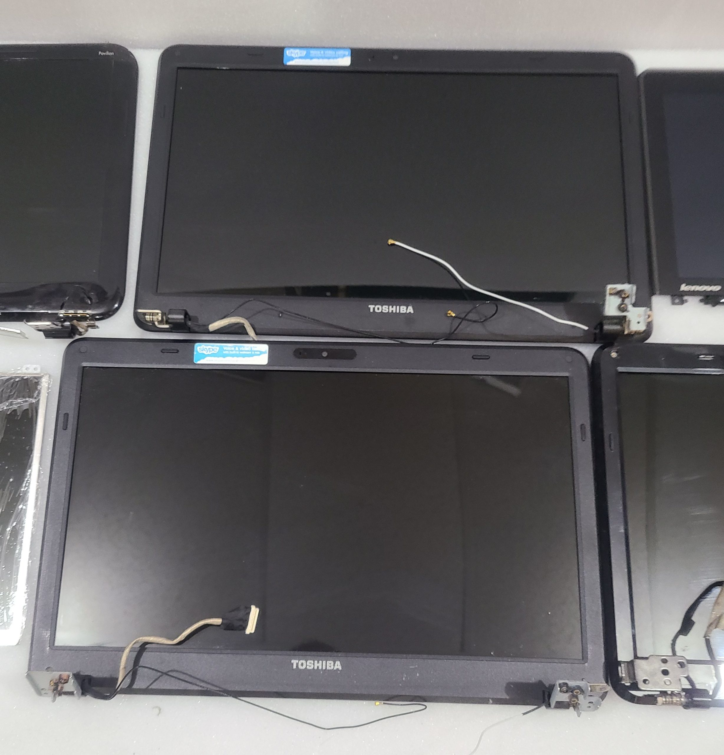 Lot of 6 Laptops LCD Screens Toshiba HP Lenovo - Image 8