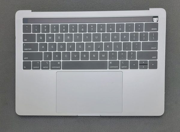 MacBook Pro 13 A2159 Gray Top Case Keyboard Touchpad Battery 90% Grade B-