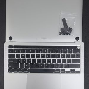 Grd A MacBook Pro 13 A2338 M1 Top Case Silver Keyboard Touchpad Battery 98%