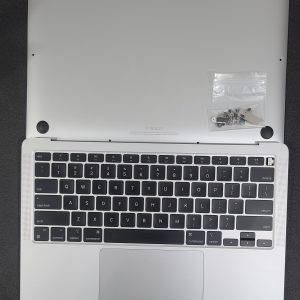 Grd A- MacBook Air 13” A2337 M1 Top Case Silver Keyboard Touchpad Battery 93%