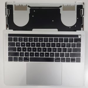 MacBook Pro A1989 2018 2019 13 Silver Top Case Keyboard Touchpad Battery 90%