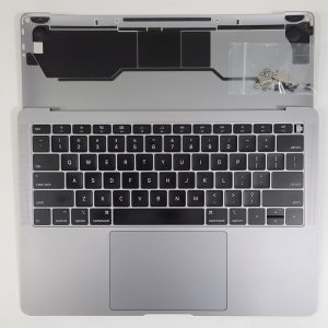 MacBook Air 13” A1932 Gray Top Case Keyboard Touchpad Battery Life 89%