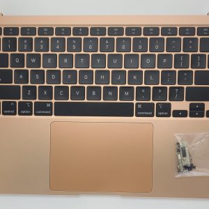 Grd A- MacBook Air 13 A2337 M1 Top Case GOLD Keyboard Touchpad Battery 93%