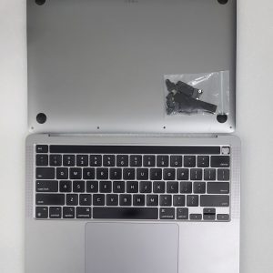 Grd A+ MacBook Pro 13” A2338 M1 Top Case Gray Keyboard Touchpad Battery & more