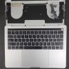 Grd A- MacBook Pro 13" A1706 Silver Top Case Keyboard TrackPad Cover