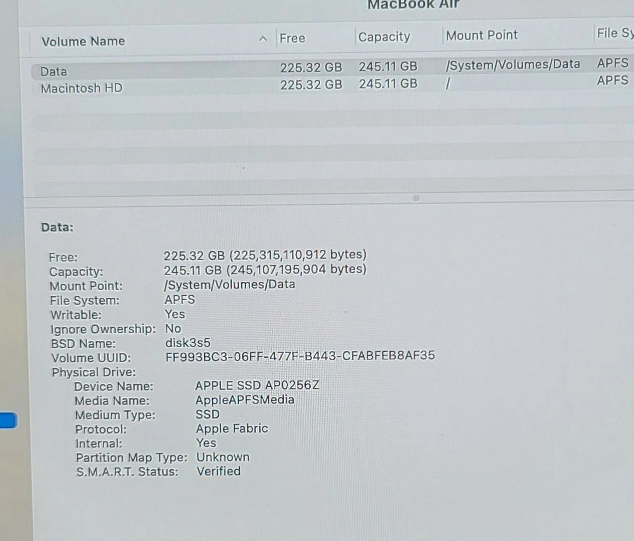 2022 MACBOOK AIR 13.6" M2 A2681 LOGIC BOARD 8GB 256GB 820-02536 + TOUCH ID - Image 6