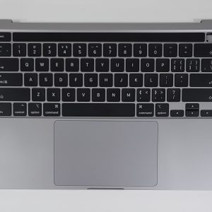 MacBook Pro 13" A2251 Space Gray Top Case Chinese Keyboard Touchpad Battery 93%
