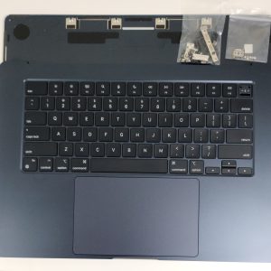 Grd A+ MacBook Air 15” A2941 M2 Top Case Keyboard Touchpad Battery MIDNIGHT