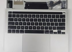 Grd B+ MacBook Pro A2251 Silver Top Case Keyboard  Touchpad Battery 90%