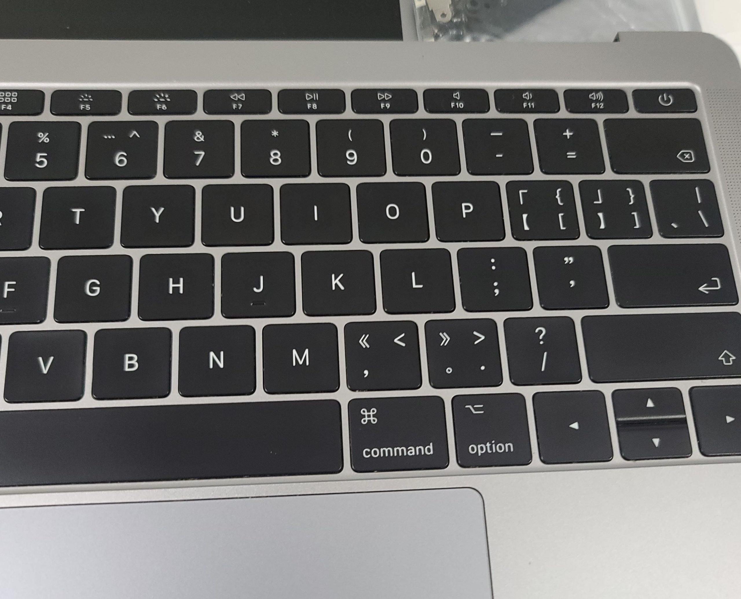 Chinese keyboard MacBook Pro 13" A1708 Top Case Gray Keyboard Battery 90% - Image 6