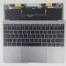 MacBook A1534 GRAY 2015 12″ OEM Top case w/Keyboard Touchpad Battery 97%