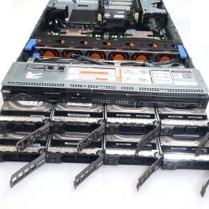 DELL R730 8LFF 2x E5-2697v4 2.3GHz =36 Cores 128GB H730 30TB SAS 4xRJ45