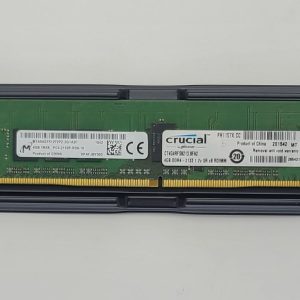Micron 4GB 1Rx8 PC4-2133P DDR4 2133MHz REG RDIMM ECC MTA9ASF51272PZ
